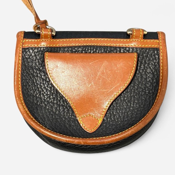 Dooney & Bourke Black and Brown Mini Bag - Picture 3 of 8
